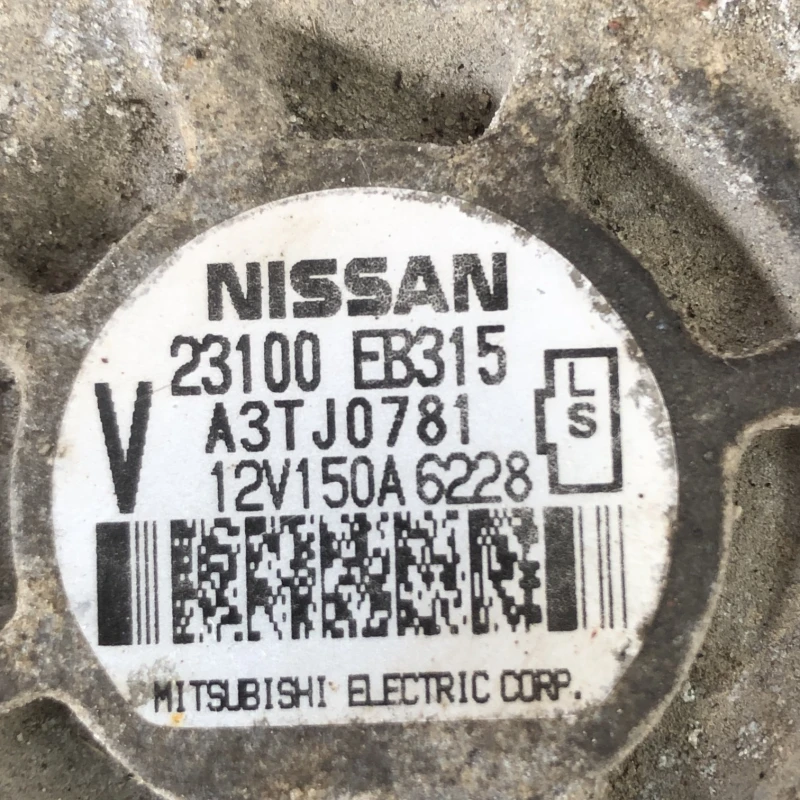 Alternator / Nissan Navara D40 2006 / Motor, racire si evacuare