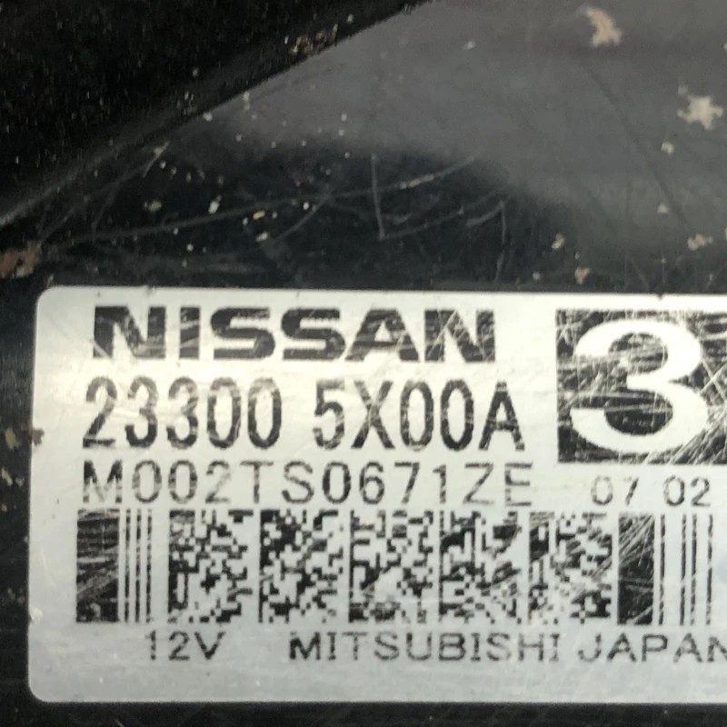 Electromotor demaror / Nissan Navara D40 2011 / Motor, racire si evacuare