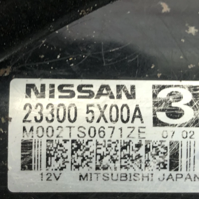 Electromotor demaror / Nissan Navara D40 2011 / Motor, racire si evacuare