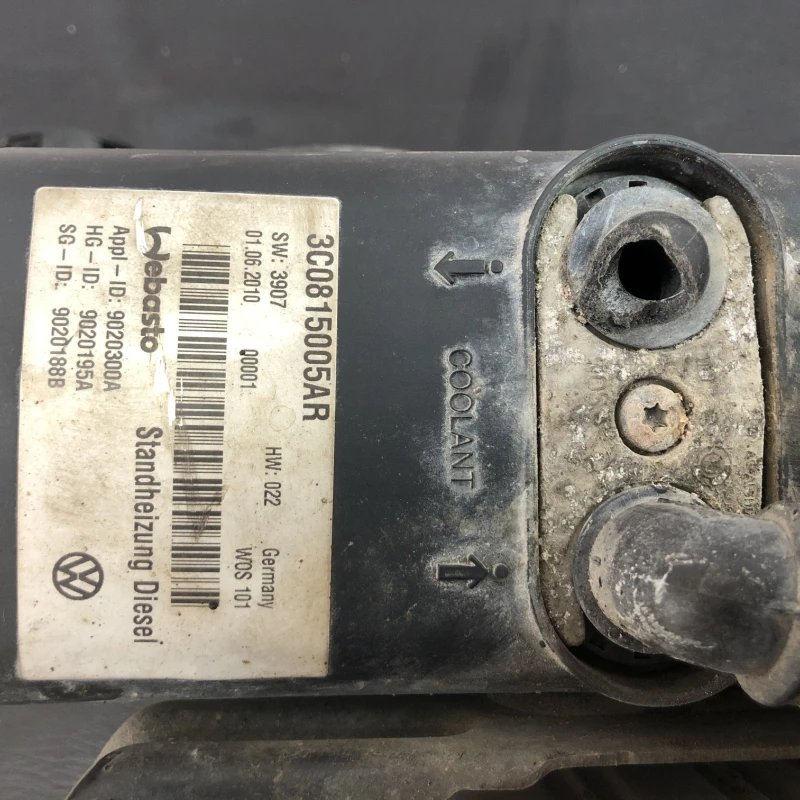 Webasto / Volkswagen Passat B6 2010 / Climatizare