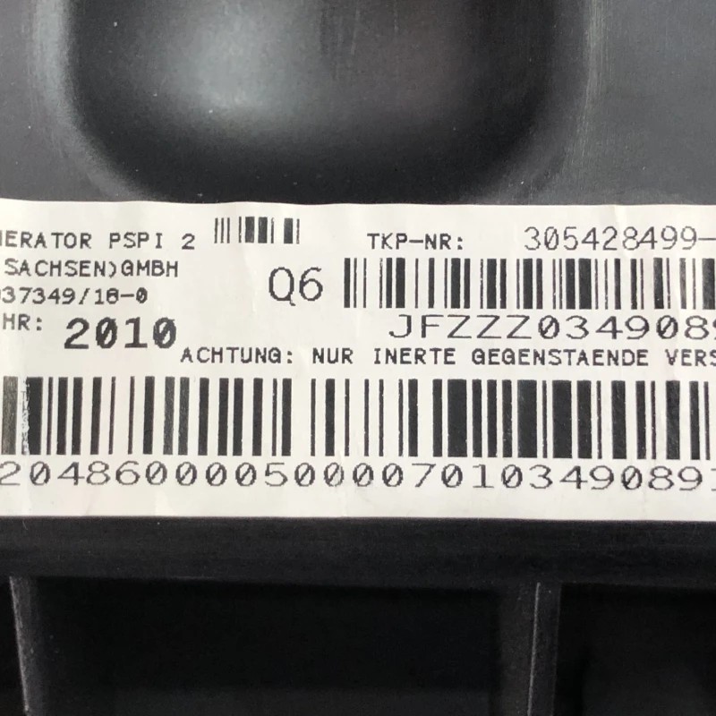 Airbag pasager / Mercedes-Benz C Class W204 2010 / Interior