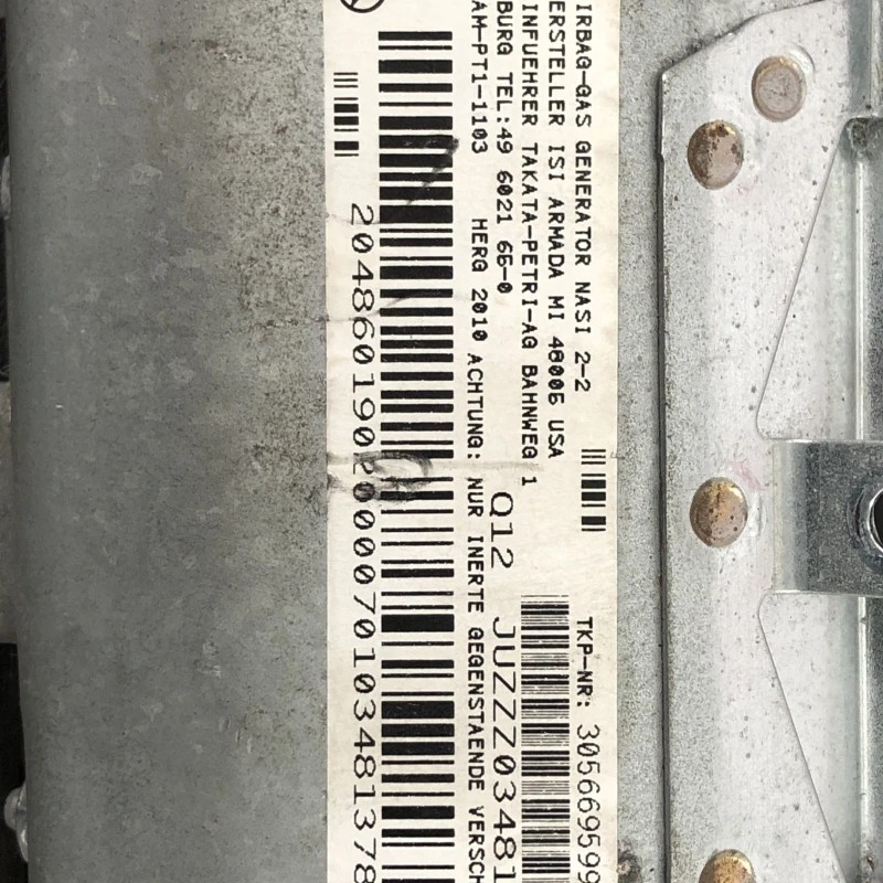 Airbag genunchi sofer / Mercedes-Benz C Class W204 2010 / Interior