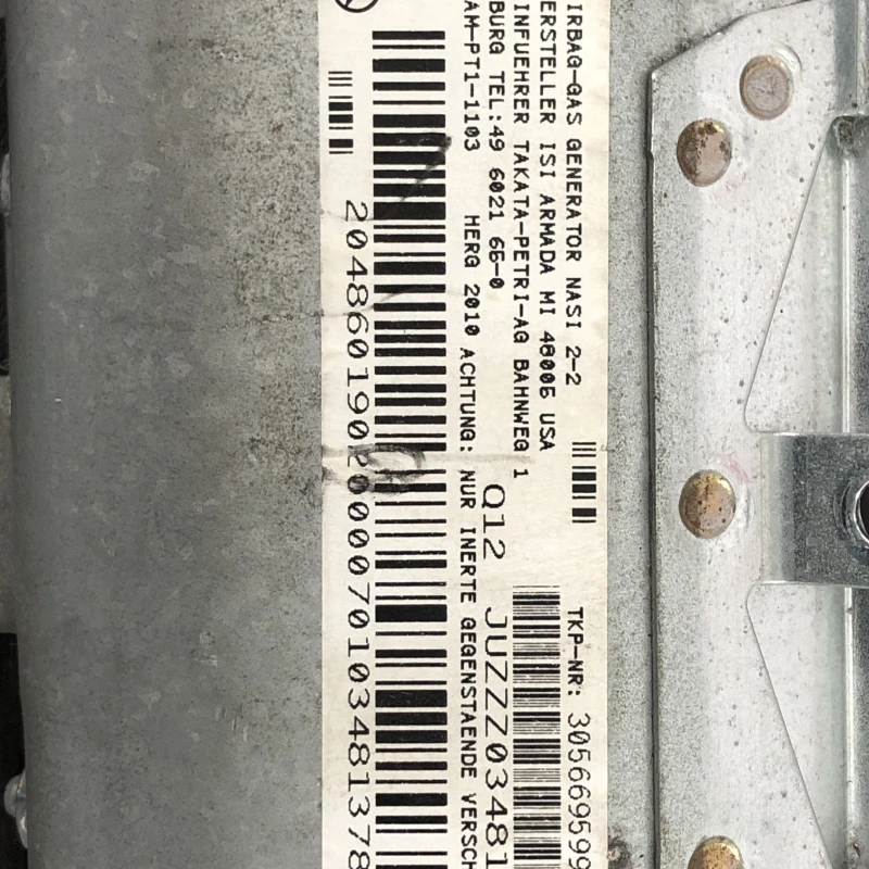 Airbag genunchi sofer / Mercedes-Benz C Class W204 2010 / Interior