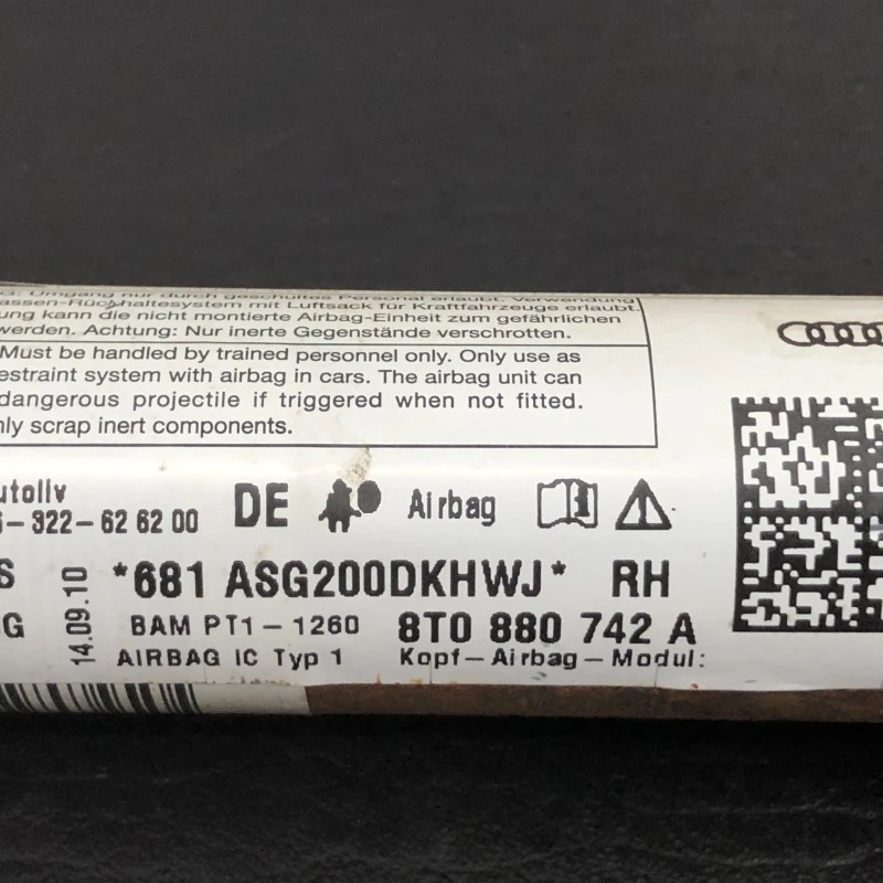 Airbag cortina dreapta / Audi RS5 8T 2011 / Interior