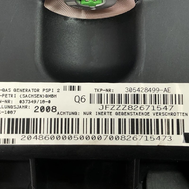 Airbag pasager / Mercedes-Benz C Class W204 2011 / Interior