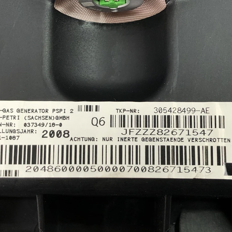 Airbag pasager / Mercedes-Benz C Class W204 2011 / Interior