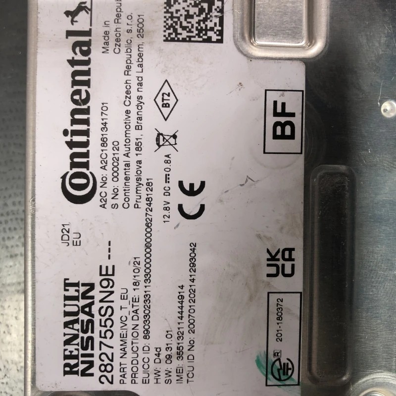 Modul control Telematic / Nissan Leaf ZE1 2019 / Audio si electronice