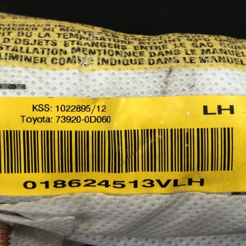 Airbag scaun sofer / Toyota Yaris XP130 2014 / Interior