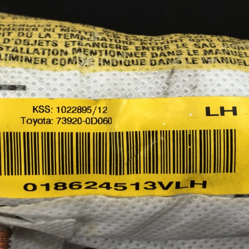 Airbag scaun sofer / Toyota Yaris XP130 2014 / Interior