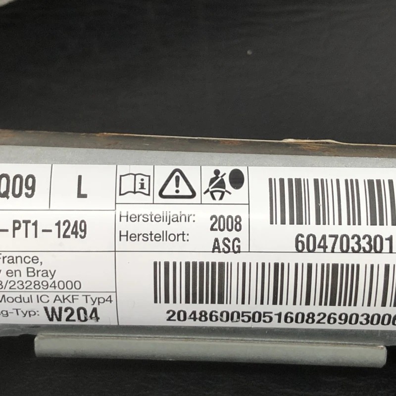 Airbag cortina stanga / Mercedes-Benz C Class W204 2011 / Interior