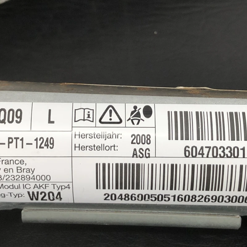 Airbag cortina stanga / Mercedes-Benz C Class W204 2011 / Interior
