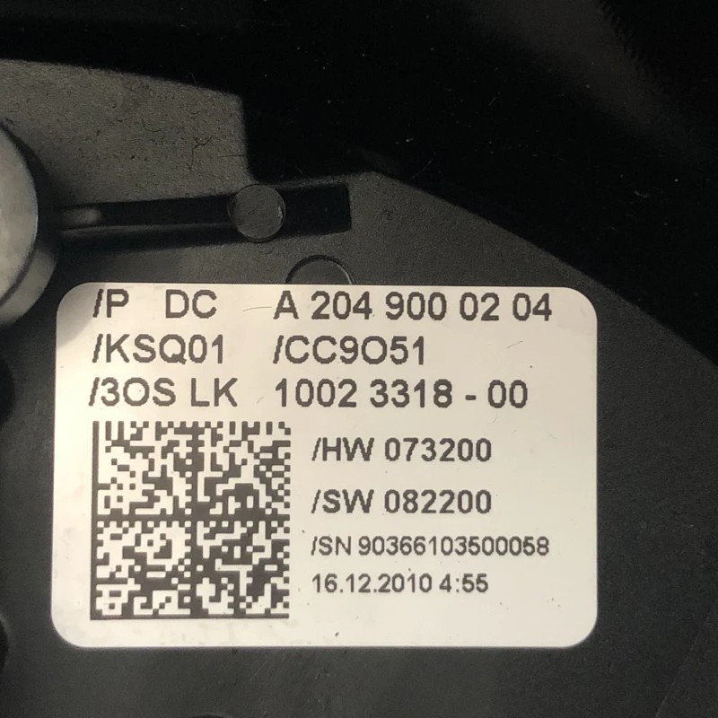 Spira volan / Mercedes-Benz C Class W204 2011 / Audio si electronice