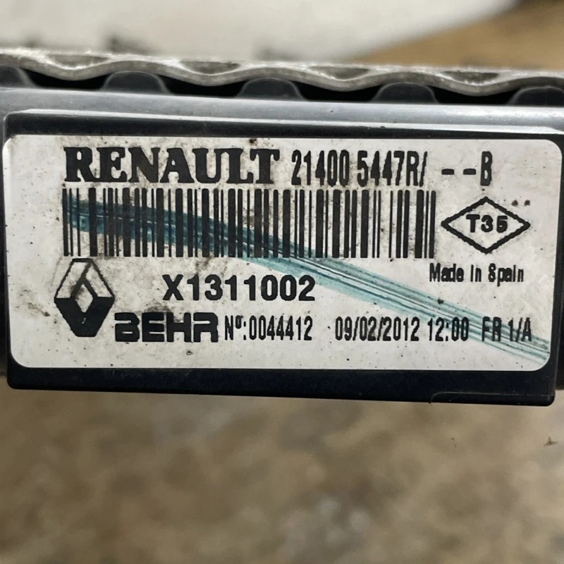 Radiator apa / Nissan NV400 NV400 2012 / Motor, racire si evacuare