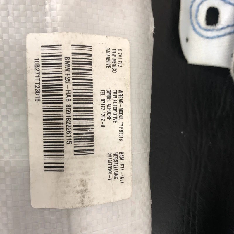 Airbag cortina dreapta / BMW X3 F25 2013 / Interior