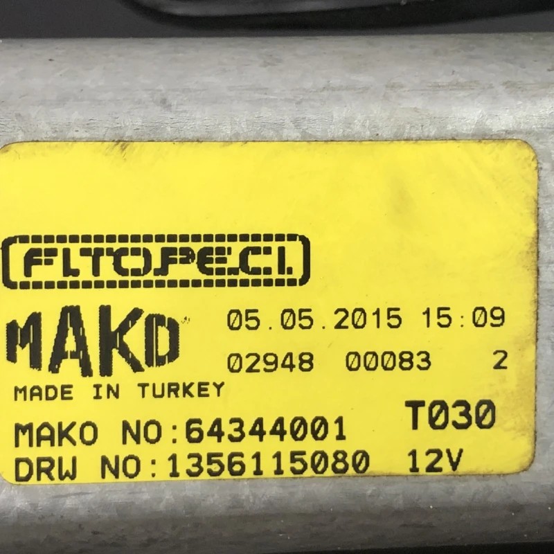 Motoras stergator haion / Fiat Fiorino 225 2015 / Caroserie, oglinzi si faruri