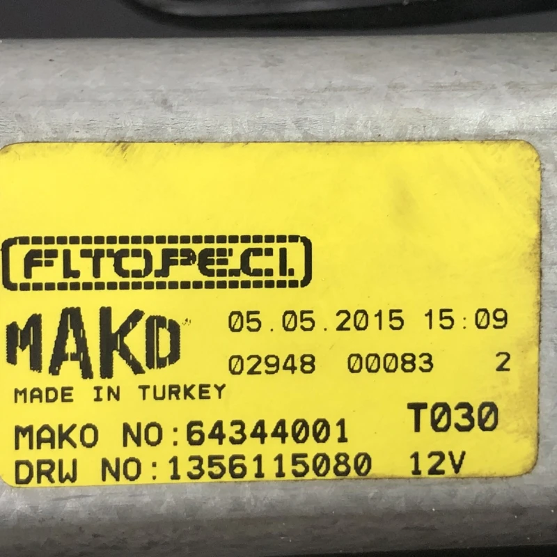 Motoras stergator haion / Fiat Fiorino 225 2015 / Caroserie, oglinzi si faruri