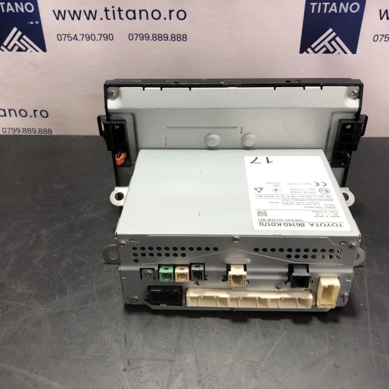 Display navigatie ecran / Toyota Yaris XP130 facelift 2021 / Audio si electronice