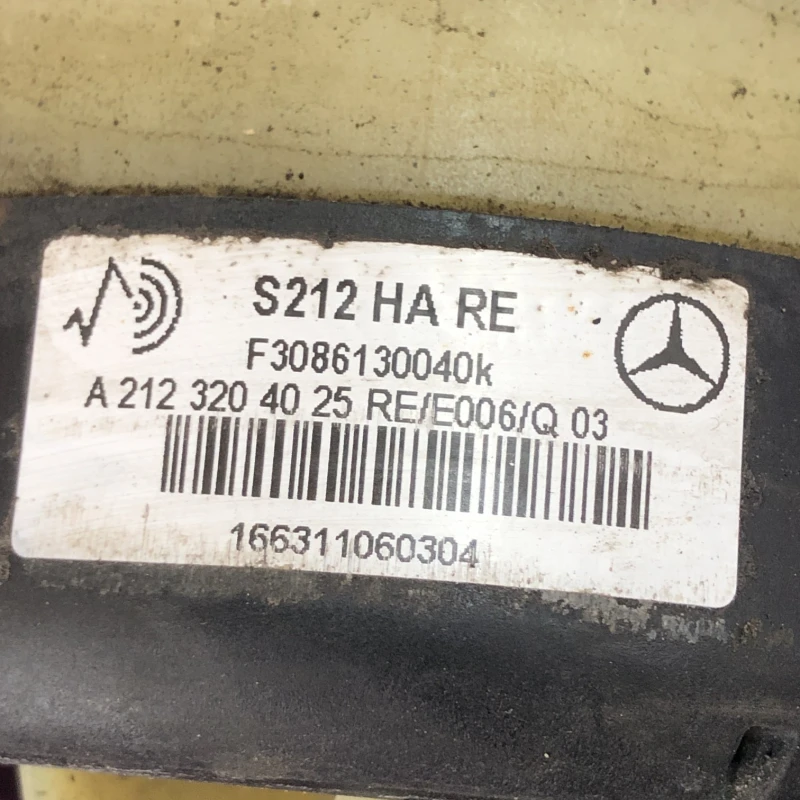 Perna aer dreapta spate / Mercedes-Benz E Class W212 2016 / Caroserie, oglinzi si faruri