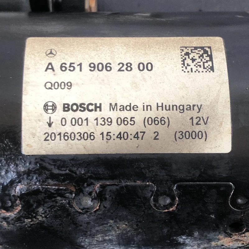 Electromotor demaror / Mercedes-Benz E Class W212 2016 / Motor, racire si evacuare