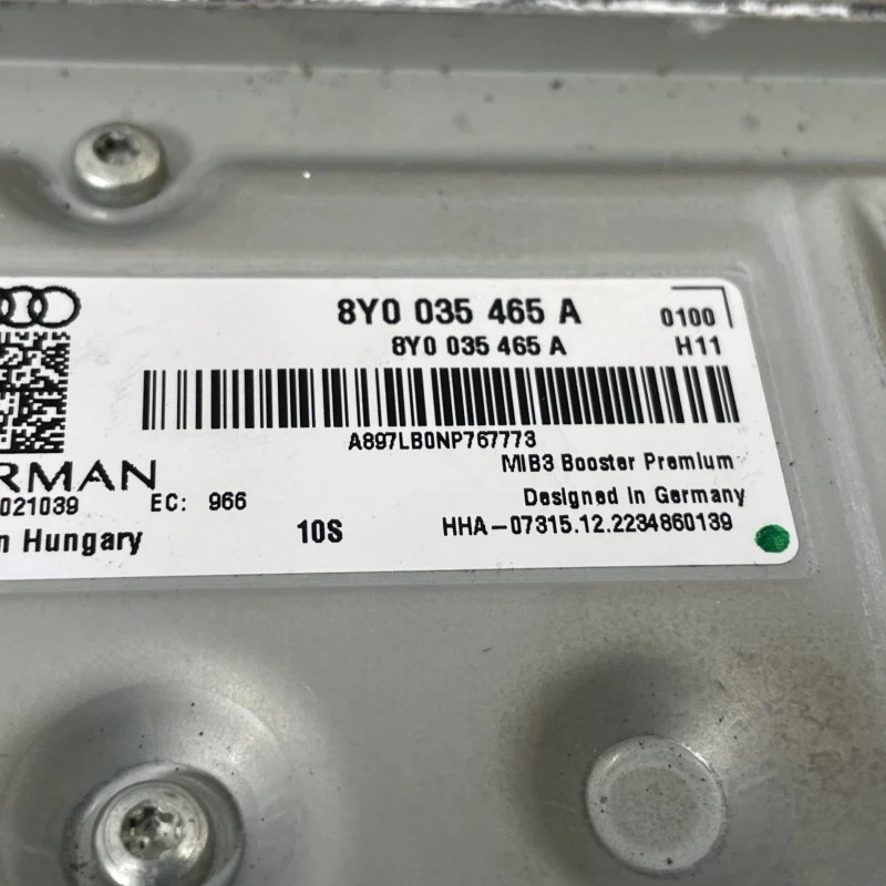 Amplificator audio / Audi A6 C8 2023 / Audio si electronice