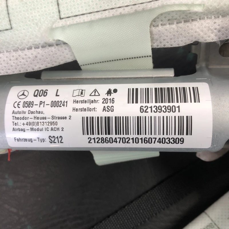 Airbag cortina stanga / Mercedes-Benz E Class W212 2016 / Interior