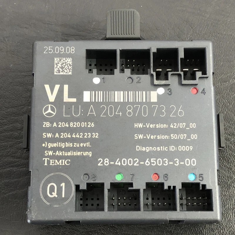 Modul usa stanga fata / Mercedes-Benz C Class W204 2010 / Audio si electronice