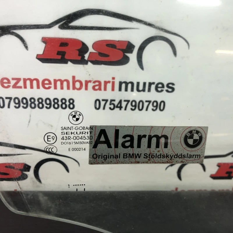 Geam dreapta fata / BMW X5 E70 LCI 2012 / Caroserie, oglinzi si faruri