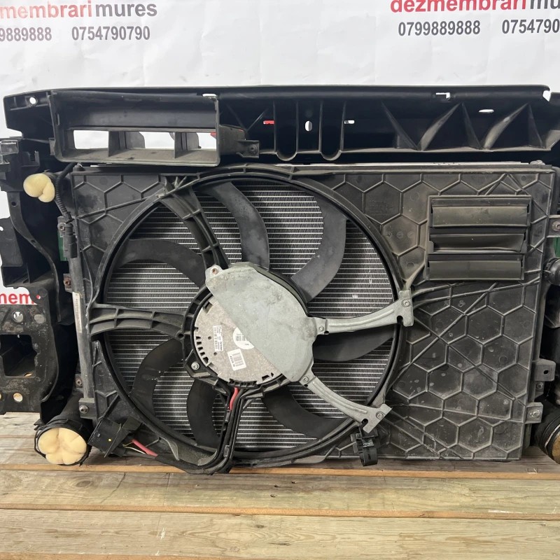 Trager complet cu radiatoare electroventilator intaritura + / Volkswagen Tiguan 5N 2010 / Caroserie, oglinzi si faruri