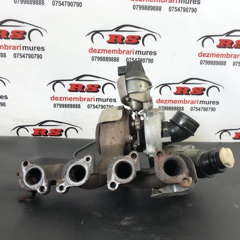 Turbosuflanta turbo turbina / Volkswagen Passat B6 2010 / Motor, racire si evacuare