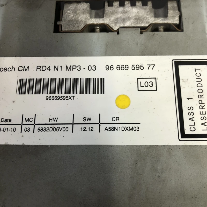 Radio CD / Peugeot 3008 3008 2010 / Audio si electronice