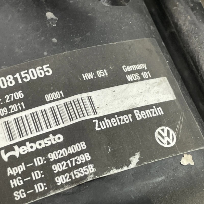 Webasto / Seat Alhambra 7N 2012 / Climatizare