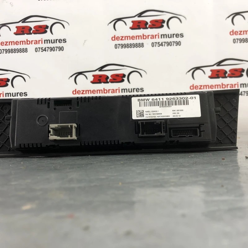 Panou climatronic / BMW Seria 3 E91 LCI 2012 / Climatizare