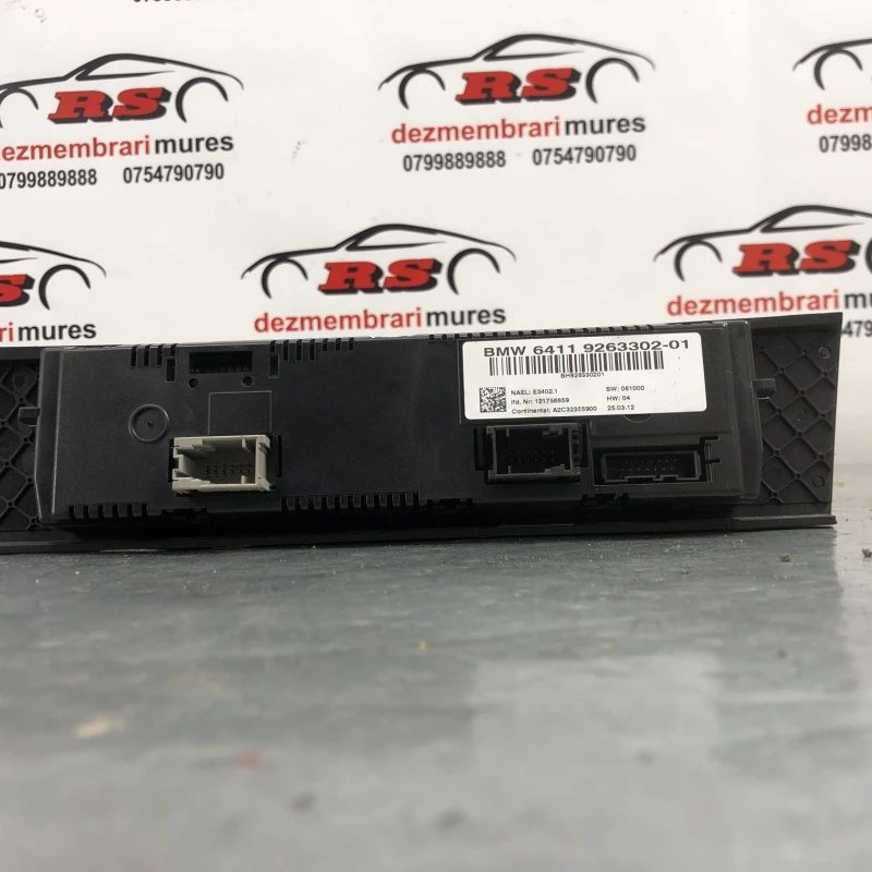 Panou climatronic / BMW Seria 3 E91 LCI 2012 / Climatizare