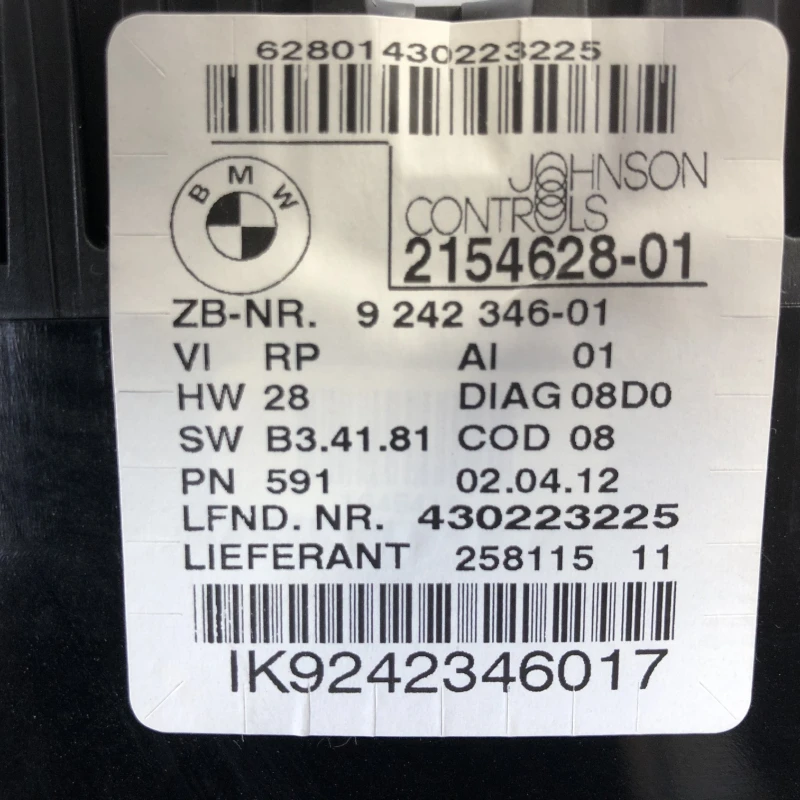 Ceas bord / BMW Seria 3 E91 LCI 2012 / Audio si electronice