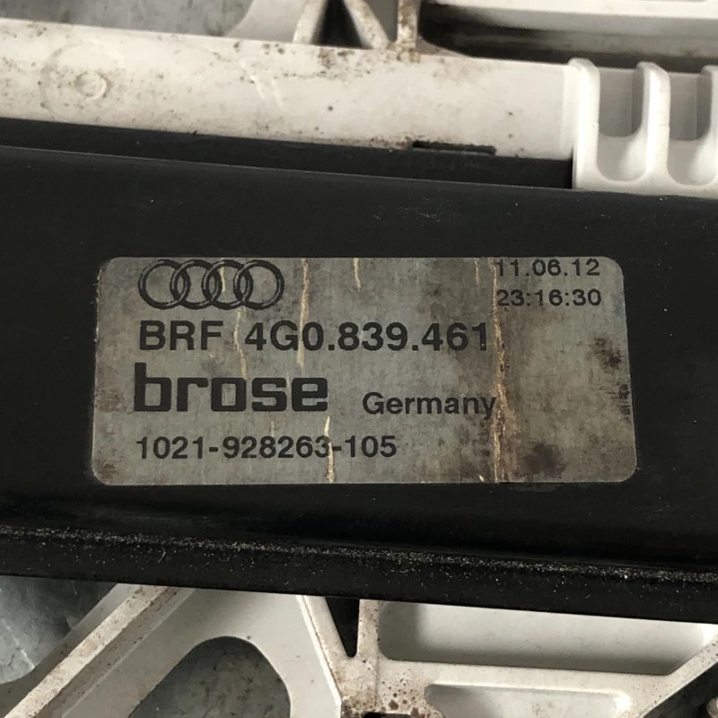 Macara geam stanga spate / Audi A6 C7 2013 / Caroserie, oglinzi si faruri