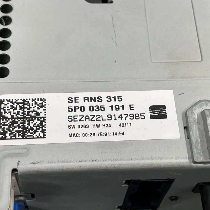 RNS 315 / Seat Alhambra 7N 2012 / Audio si electronice