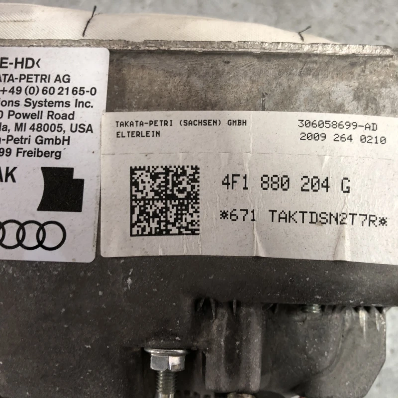 Airbag pasager / Audi A6 C6 2010 / Interior