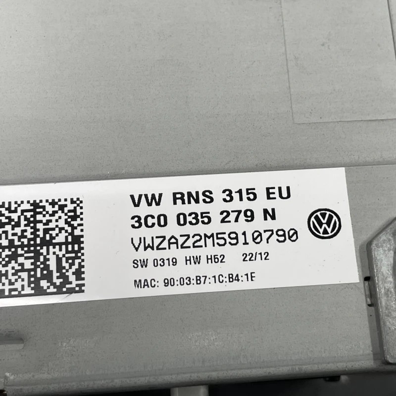 RNS 315 / Volkswagen Sharan 7N 2013 / Audio si electronice