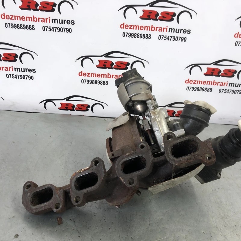 Turbosuflanta turbo turbina / Volkswagen Passat B7 2013 / Motor, racire si evacuare