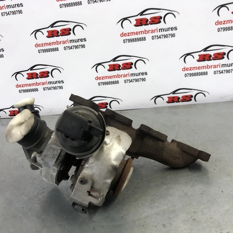 Turbosuflanta turbo turbina / Volkswagen Passat B7 2013 / Motor, racire si evacuare