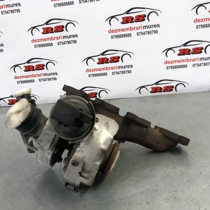 Turbosuflanta turbo turbina / Volkswagen Passat B7 2013 / Motor, racire si evacuare