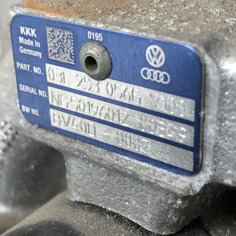 Turbosuflanta turbo turbina / Volkswagen Passat B7 2013 / Motor, racire si evacuare