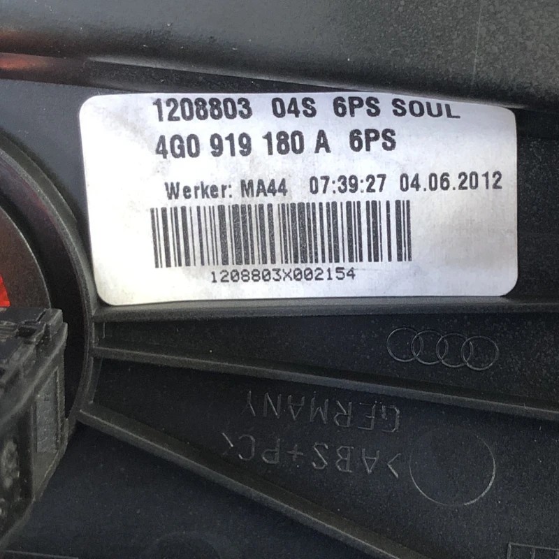 Grila ventilatie aer spate / Audi A6 C7 2013 / Interior