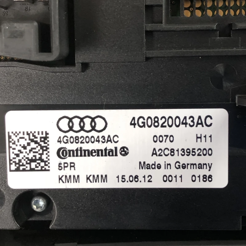 Panou climatronic / Audi A6 C7 2013 / Climatizare