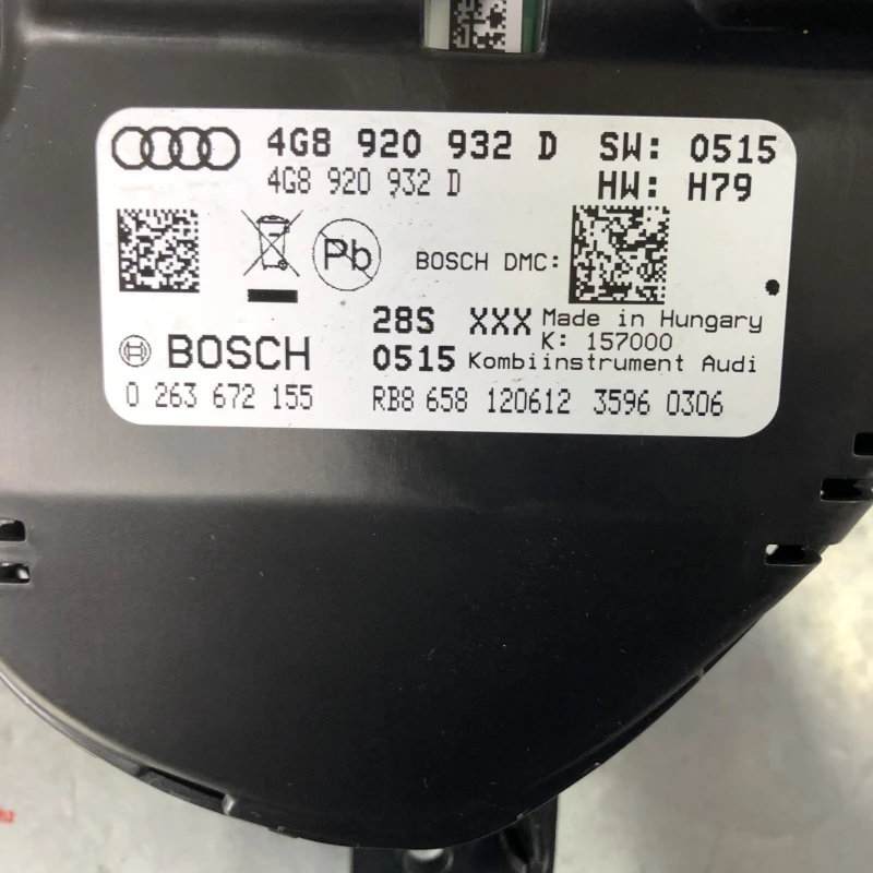 Ceas bord / Audi A6 C7 2013 / Audio si electronice