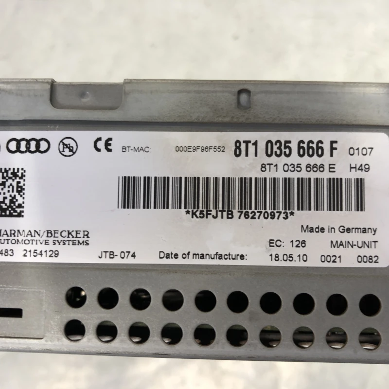 Audio multimedia / Audi RS5 8T 2011 / Audio si electronice