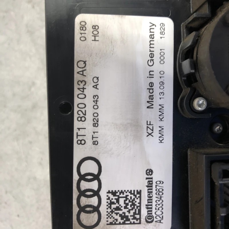 Panou climatronic / Audi RS5 8T 2011 / Climatizare