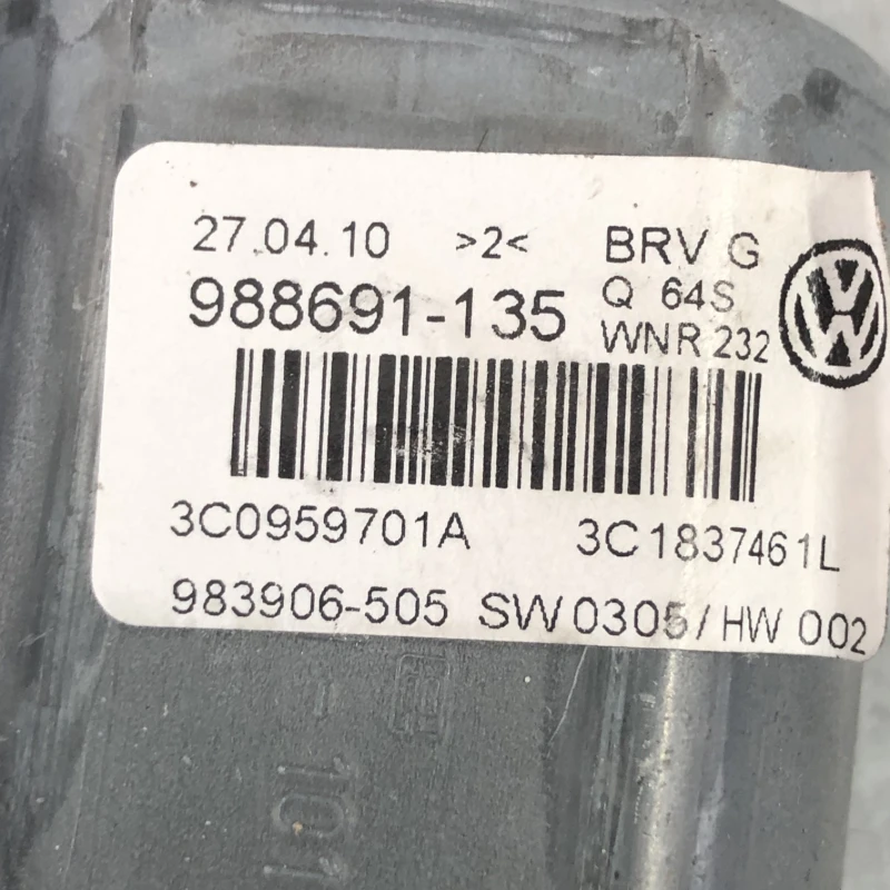 Motoras geam stanga fata / Volkswagen Passat B6 2010 / Audio si electronice