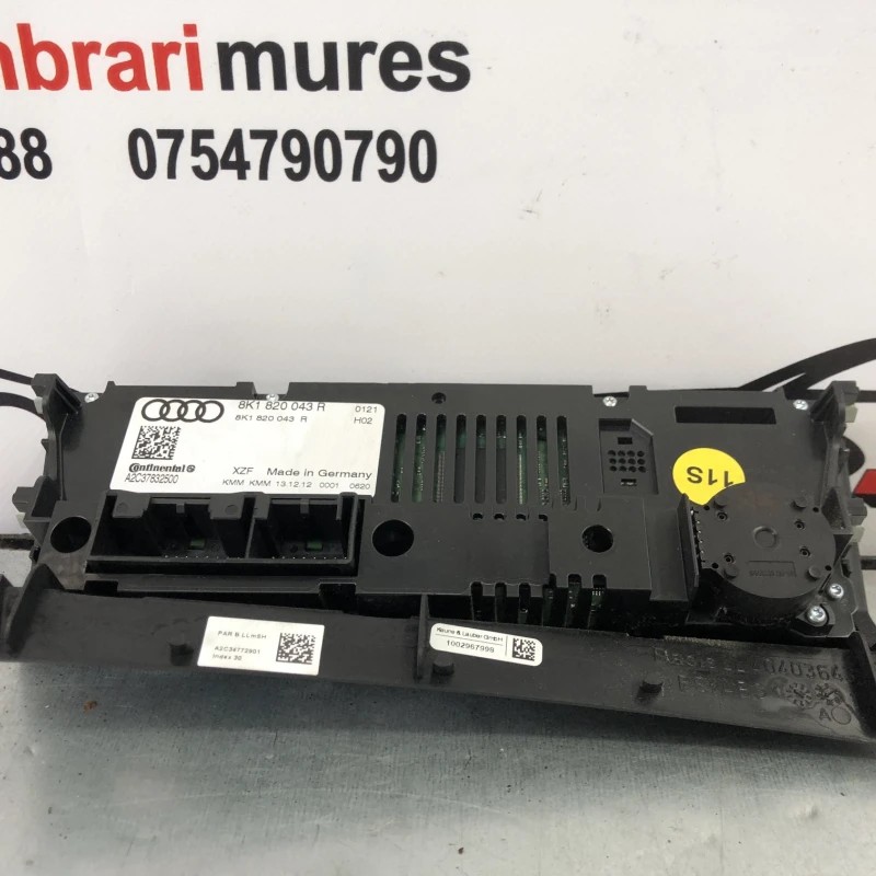 Panou climatronic / Audi A4 B8 2013 / Climatizare