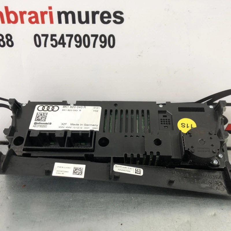 Panou climatronic / Audi A4 B8 2013 / Climatizare